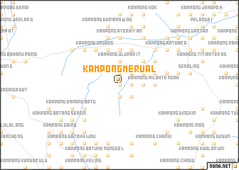 map of Kampong Merual