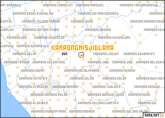 map of Kampong Misjid Lama