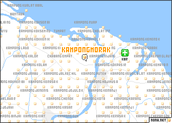 map of Kampong Morak