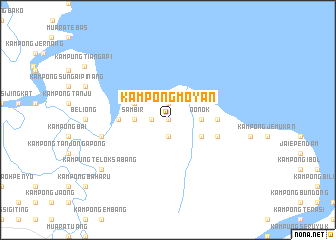 map of Kampong Moyan