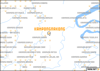 map of Kampong Nakong