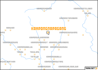 map of Kampong Napagang
