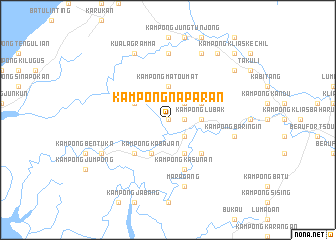 map of Kampong Naparan