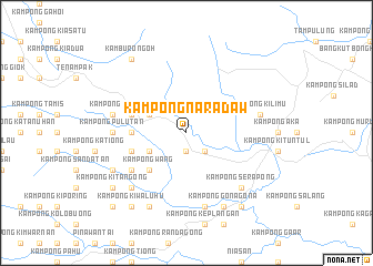 map of Kampong Naradaw