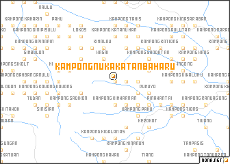 map of Kampong Nukakatan Baharu