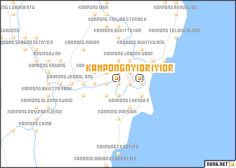 map of Kampong Nyior
