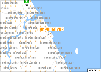 map of Kampong Nyor