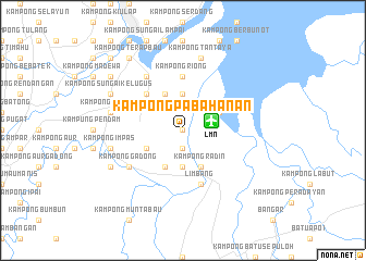 map of Kampong Pabahanan