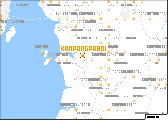 map of Kampong Pa Boi