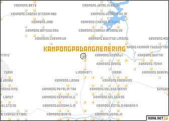 map of Kampong Padang Nenering
