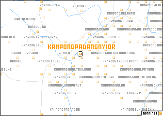 map of Kampong Padang Nyior