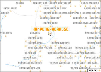 map of Kampong Padangso