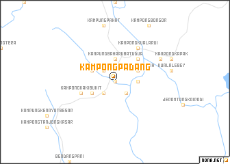 map of Kampong Padang