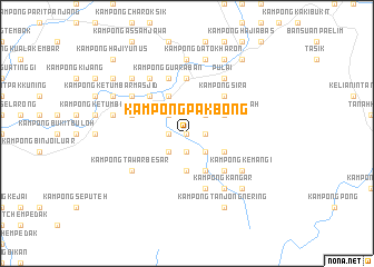 map of Kampong Pak Bong