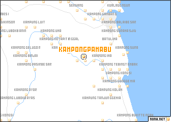 map of Kampong Pa Mabu