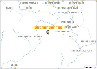 map of Kampong Panchau