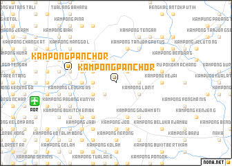 map of Kampong Panchor