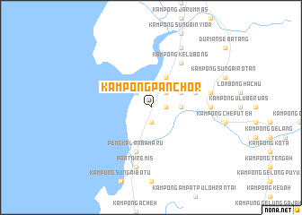 map of Kampong Panchor