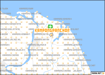 map of Kampong Panchor