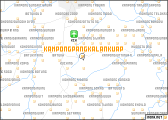 map of Kampong Pangkalan Kuap