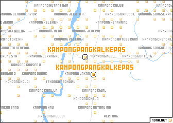 map of Kampong Pangkal Kepas