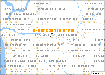 map of Kampong Pantai Perai