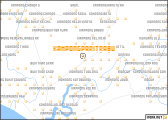 map of Kampong Parit Rabu