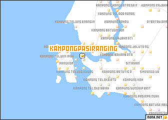 map of Kampong Pasir Anging