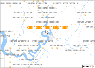 map of Kampong Pasir Bedamar