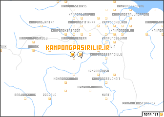 map of Kampong Pasir Ilir