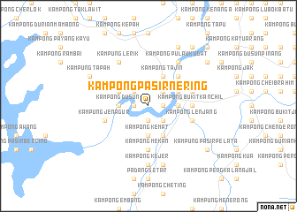 map of Kampong Pasir Nering