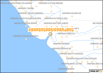 map of Kampong Pasir Panjang