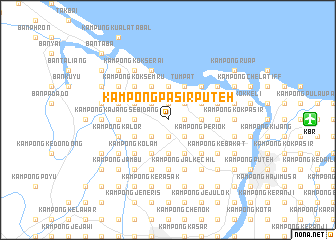 map of Kampong Pasir Puteh