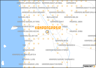 map of Kampong Pasir