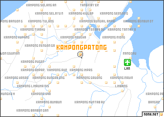 map of Kampong Patong