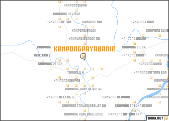 map of Kampong Paya Banir