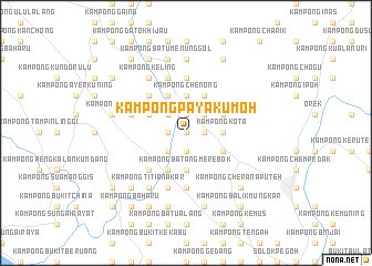 map of Kampong Paya Kumoh