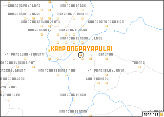 map of Kampong Paya Pulai