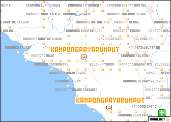 map of Kampong Paya Rumput
