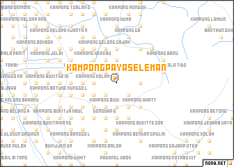map of Kampong Paya Seleman