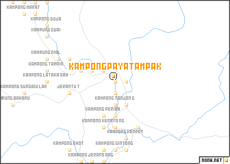 map of Kampong Paya Tampak