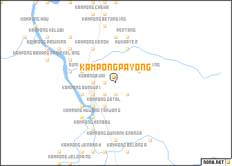 map of Kampong Payong