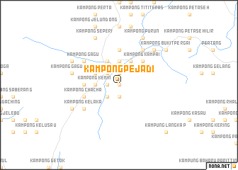 map of Kampong Pejadi