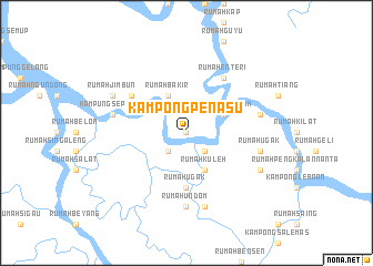 map of Kampong Penasu