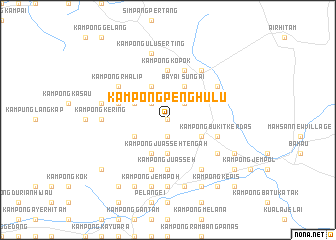 map of Kampong Penghulu