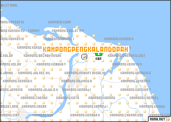 map of Kampong Pengkalan Dopah