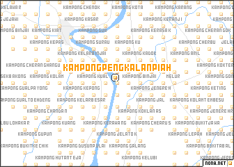 map of Kampong Pengkalan Piah