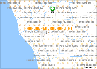 map of Kampong Pengkalan Putat