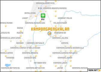 map of Kampong Pengkalan