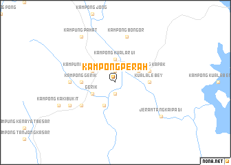 map of Kampong Perah